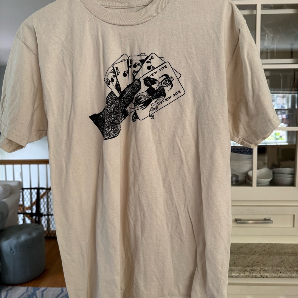 Obey Cream Short Sleeve Tee
